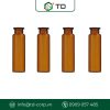 Chai vial thuy tinh V12C mau ho phach 12ml Finetech Dai Loan