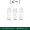 Chai vial thuy tinh V20A trong suot 20ml khong nap Finetech Dai Loan