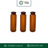 Chai vial thuy tinh V30A trong suot 30ml khong nap Finetech Dai Loan