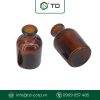 Chai vial thuy tinh V60B mau ho phach 60ml khong nap Finetech Dai Loan