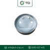 Chen uong nuoc cho heo con bang inox