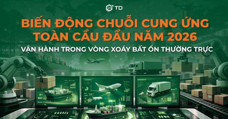 Biến Động Chuỗi Cung Ứng Toàn Cầu Đầu Năm 2026: Vận Hành Trong Vòng Xoáy Bất Ổn Thường Trực