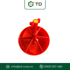 Máng Tập Ăn Heo Con Bằng Nhựa 6 Cánh 30cm – Thương Hiệu DQ